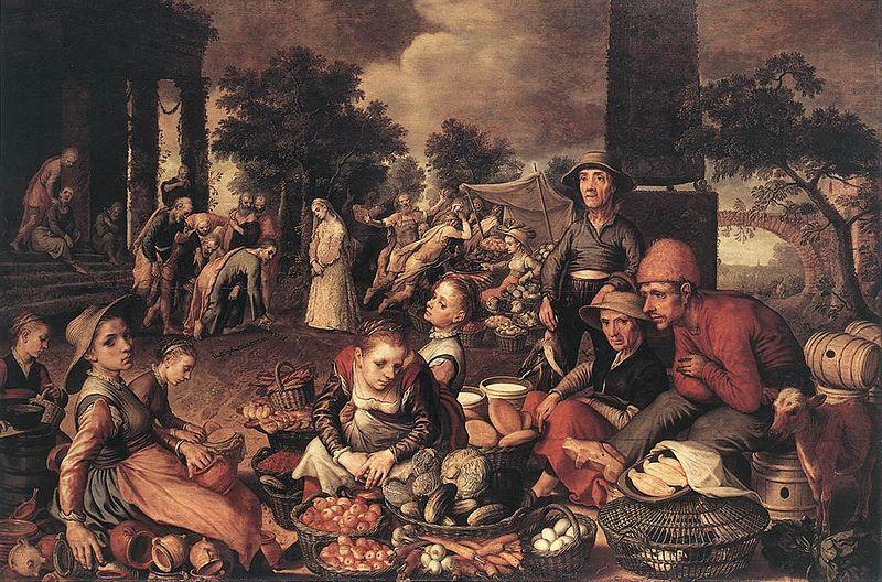 Pieter Aertsen Christ and the Adulteress